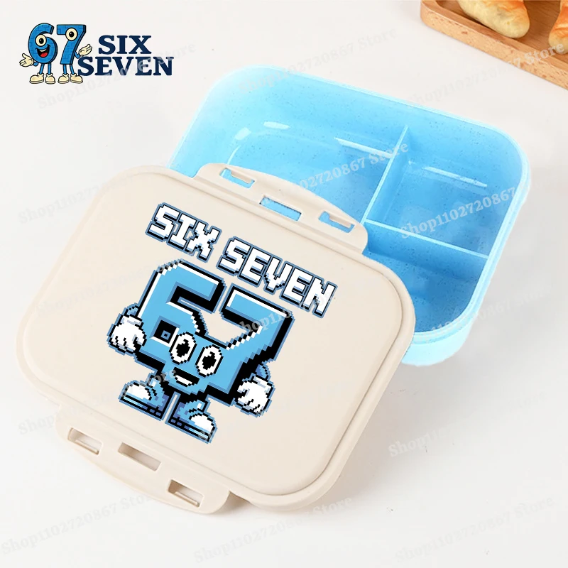 Cute Cartoon Lunch Box - Large Capacity Portable Bento Case for Kids, Students, and Picnics