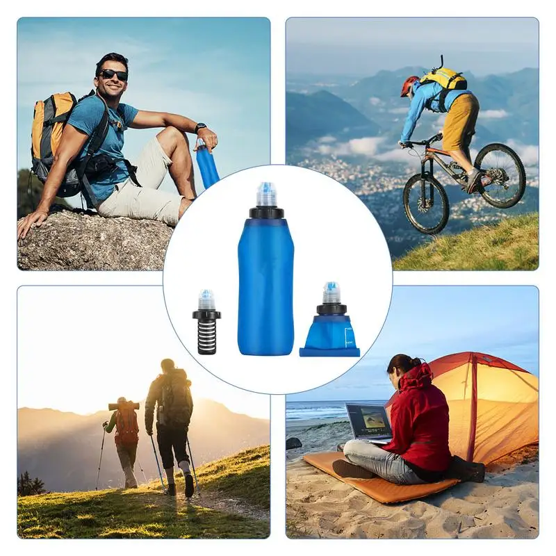 Outdoor Water Purifier Ultrafiltration Membrane Filter TPU Foldable Water Bag