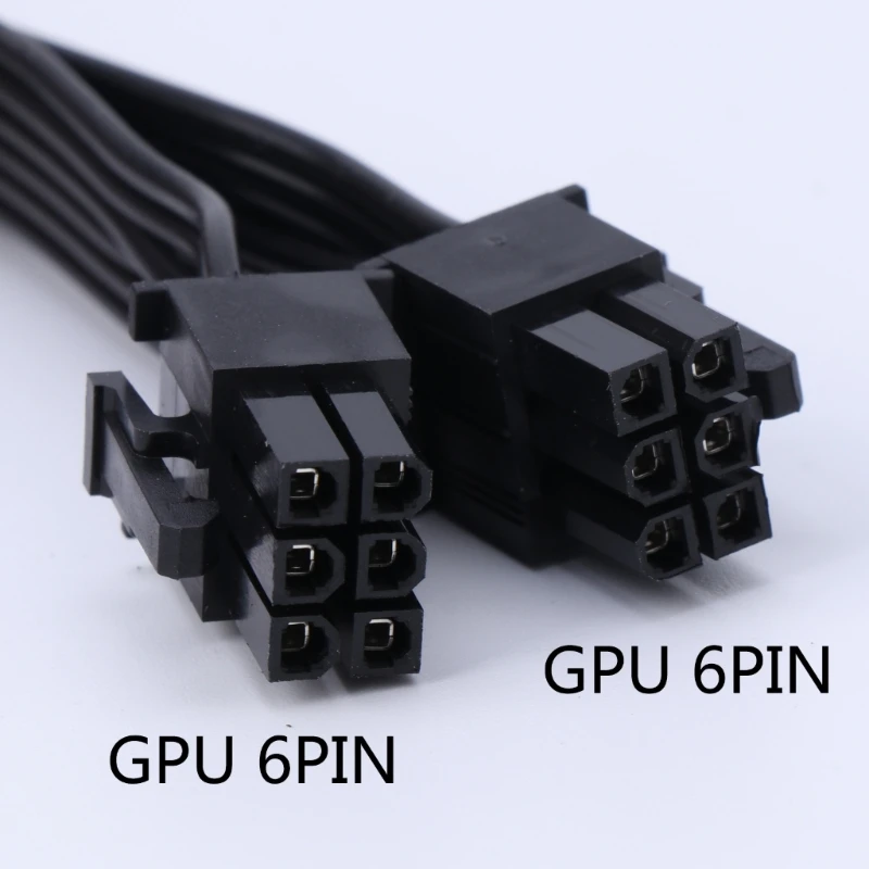 

Standard 6Pin to 6Pin PCIe Power Extension Cord 6Pin PCIe Extension Power Cable