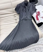 Robe de soirée longue blanche élégante de luxe pour femmes, restauration des anciennes manières, mode été 2025, robe midi, vêtements élégants 1
