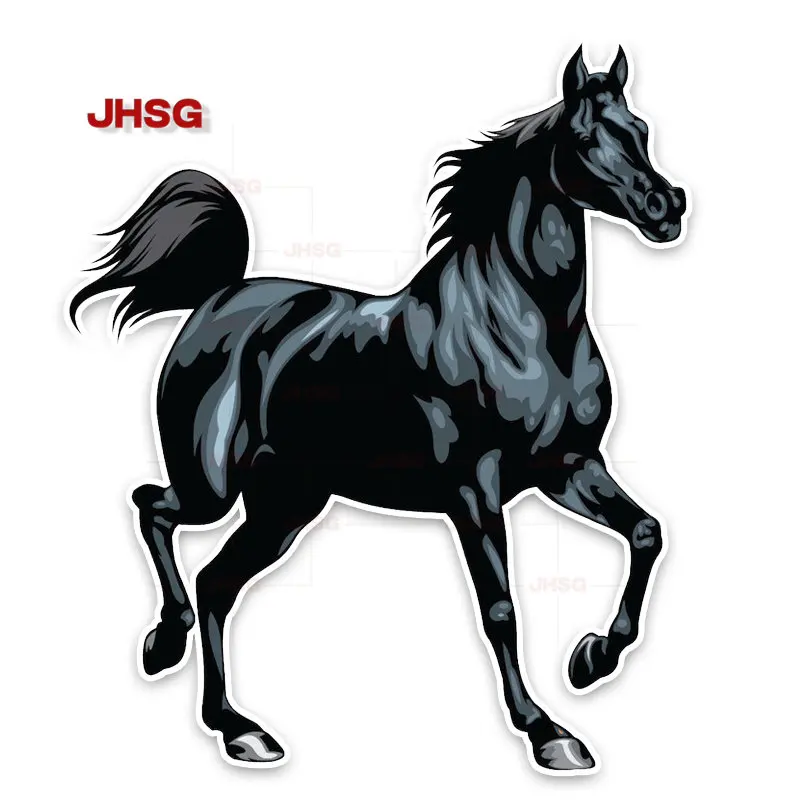 One Waterproof Sticker for Car and Horse Custom Sticker Laptop Case Motorcycle Accessories Vinyl Waterproof PVC