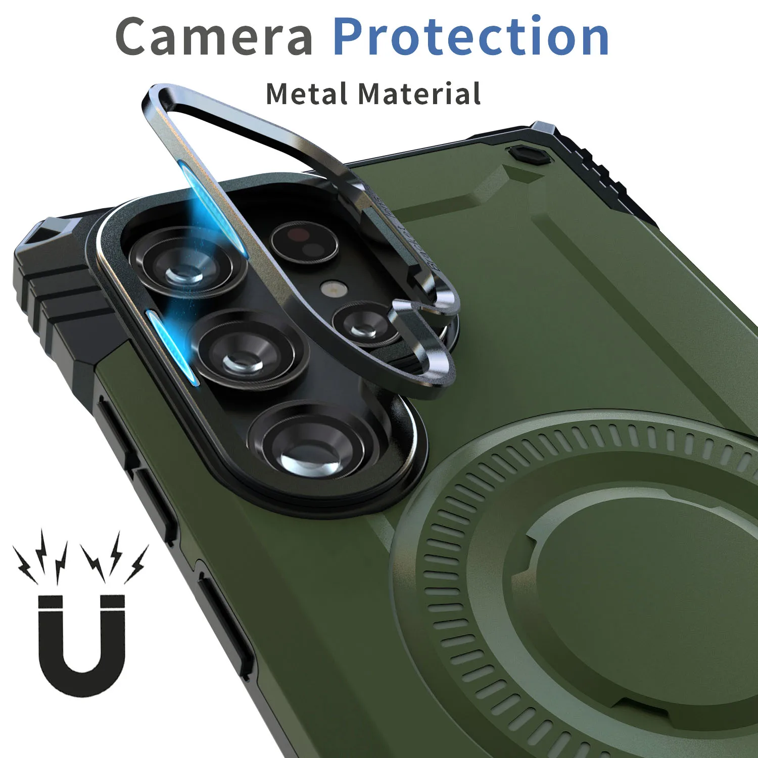 Samsung Galaxy S25 Ultra Rugged Stand Case 4