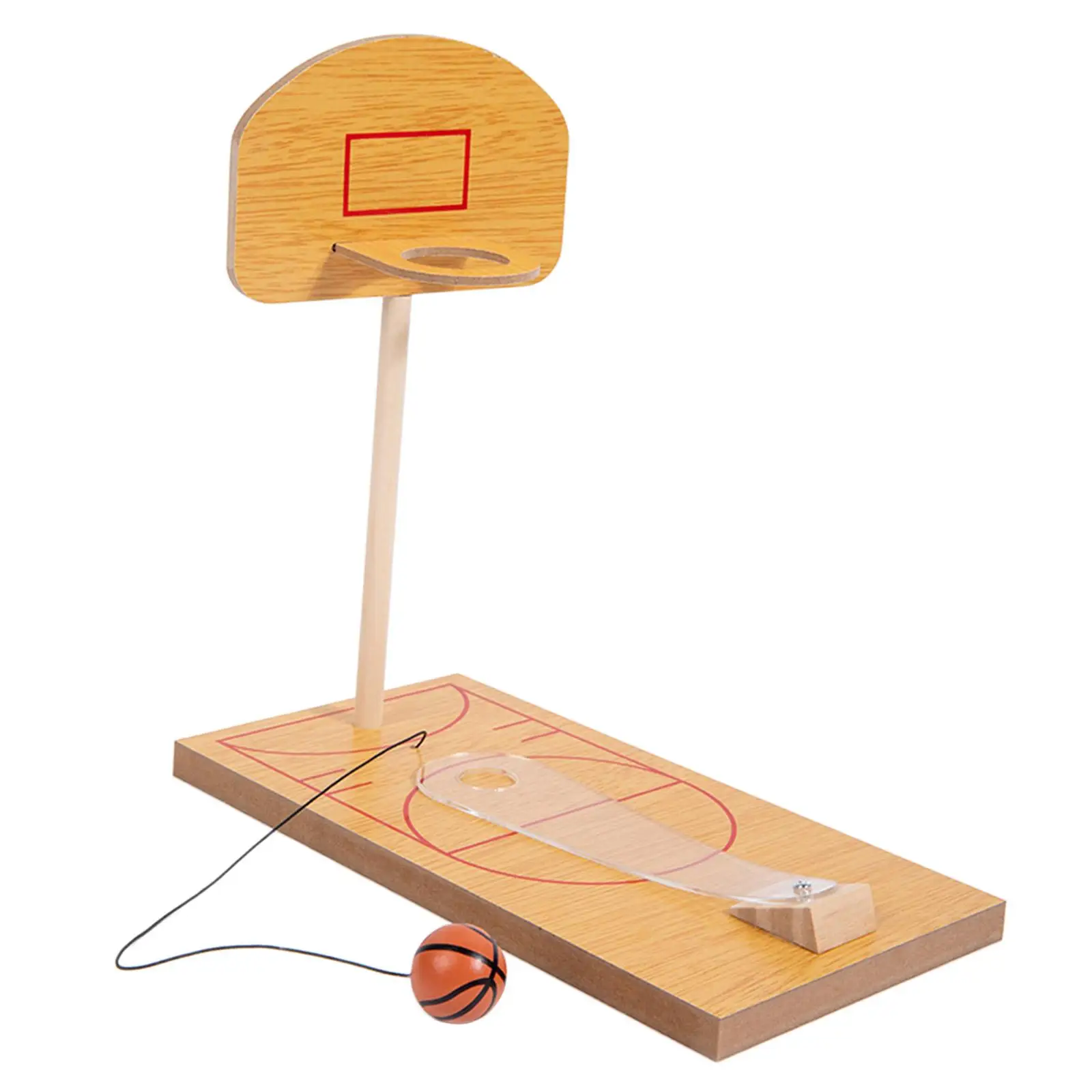 Desktop Table Basketball Game, Small Finger Toys, Tabletop Wooden Board, Mini Finger Basketball Game for Children Adults