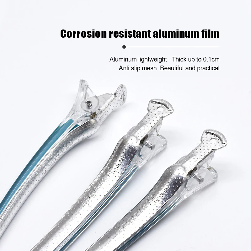 Professional Seamless Alligator Hair Clips For Salon Styling_voghion.com
