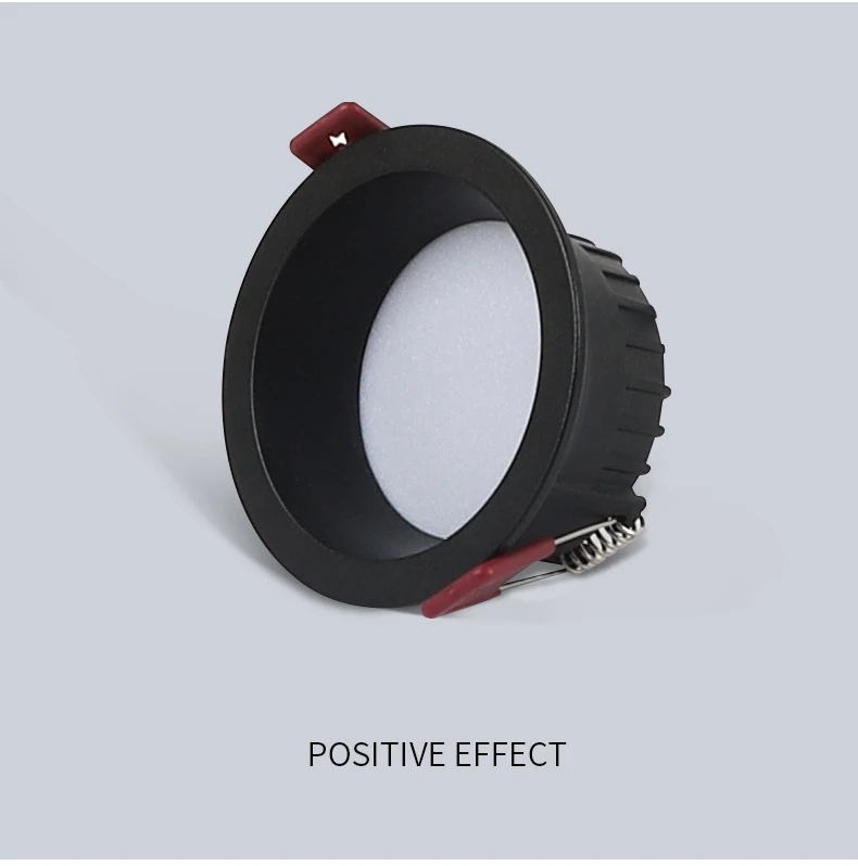 Round Anti Glare LED SMD2835 Recessed Downlight 6