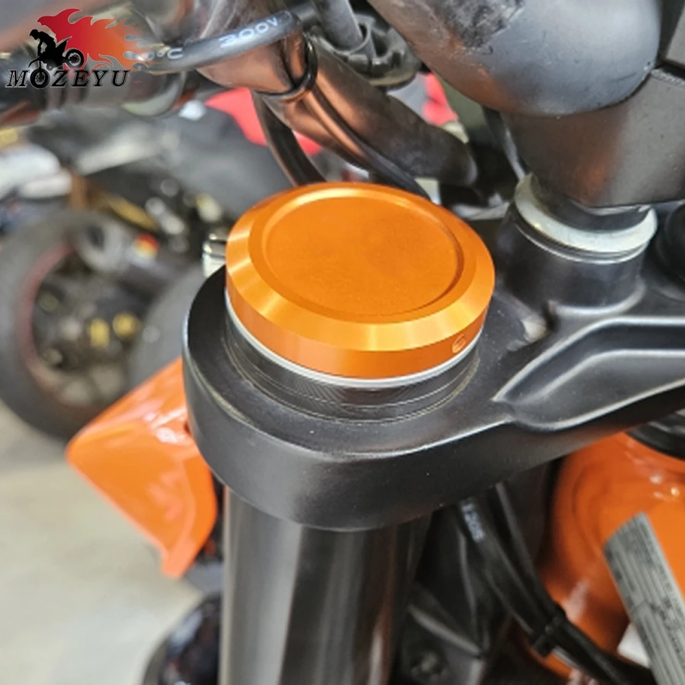 

For KTM DUKE 125 200 250 390 690 990 1090 1190 1290 DUKE 2012 - 2024 Motorcycle Accessories Front Fork Suspension Top Cover Cap