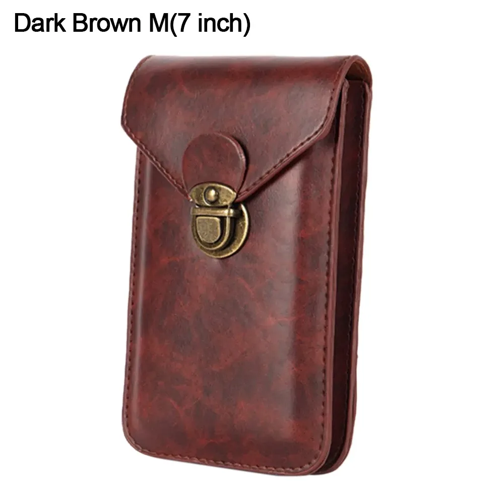 Universal Waterproof Fashion Leather Waist Pouch