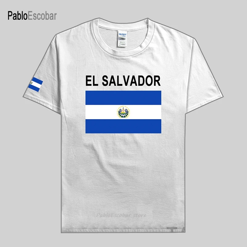 El Salvador men t shirts jerseys nation team tshirt 100% cotton t-shirt clothing tees country sporting flags Salvadoran SLV