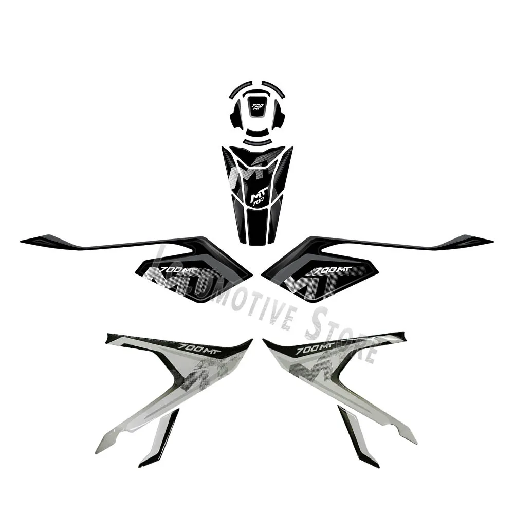 3D   ƼĿ ŰƮ, ũ е ȣ ƼĿ, CFMoto MT700 2023-700MT 2024  ׼