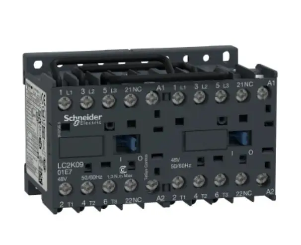 

LC2K0910F7 TeSys K реверсивный контактор-3P-AC-3 = 440 В 9 A - 1 Катушка переменного тока NO - 110 В