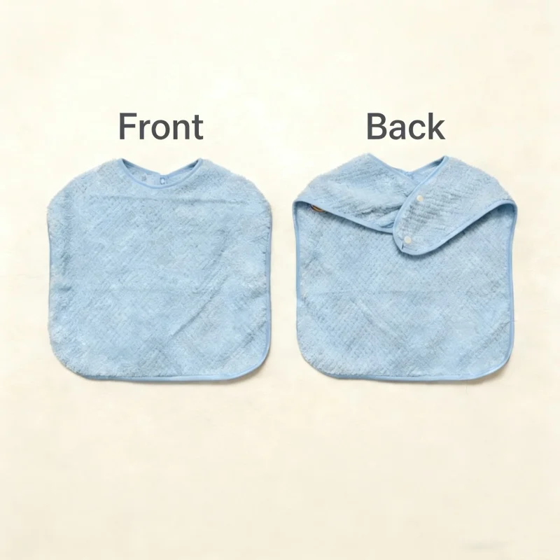  침받이 방수  턱받이 어린이 식사용 앞치마 남아 여아 프릴 타월   트림 천 물받이