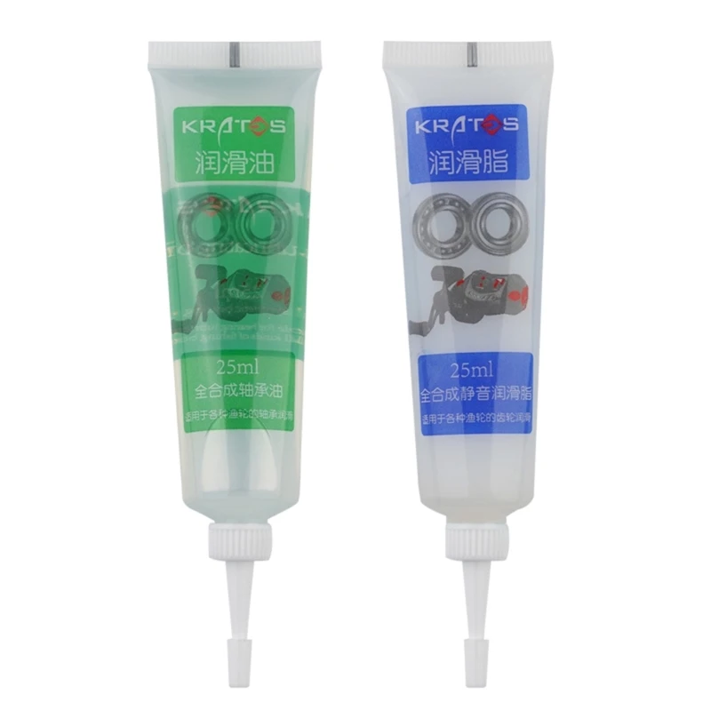 Fishing Reel Lubricant Oil Reel Bearing Oil Cleaner & Grease Kit