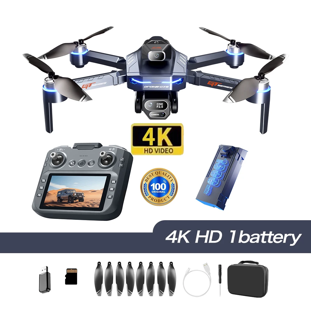 ตัวเลือกสินค้า โดรนถ่ายภาพ 4K 8K กล้องคู่ 5G FPV พับได้ บันทึกวิดีโอระดับมืออาชีพ