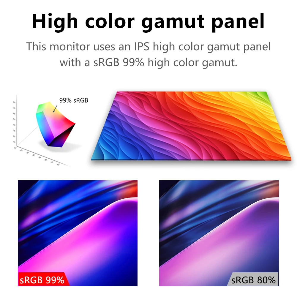 MUCAI ӿ   24 ġ  22 ġ  IPS 75Hz  1920x1080  16 9 FreeSync HDMI ÷ Ʈ  繫 ǻ PC Ʈ PS5