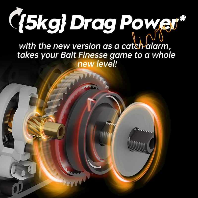 Ultralight Baitcasting Reel 6