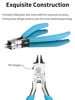 DSPIAE ST-L Edgeless Bending Pliers Photo-Etching Folding Tools For Gundam Model Making Hobby DIY Accessory 3
