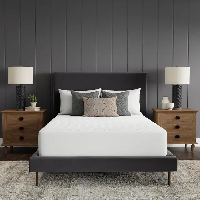 King Size Cotton Mattress Pad, 18-Inch Deep with Stretch Corners, Machine Washable and Hypoallergenic