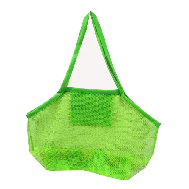 Green beach bag L