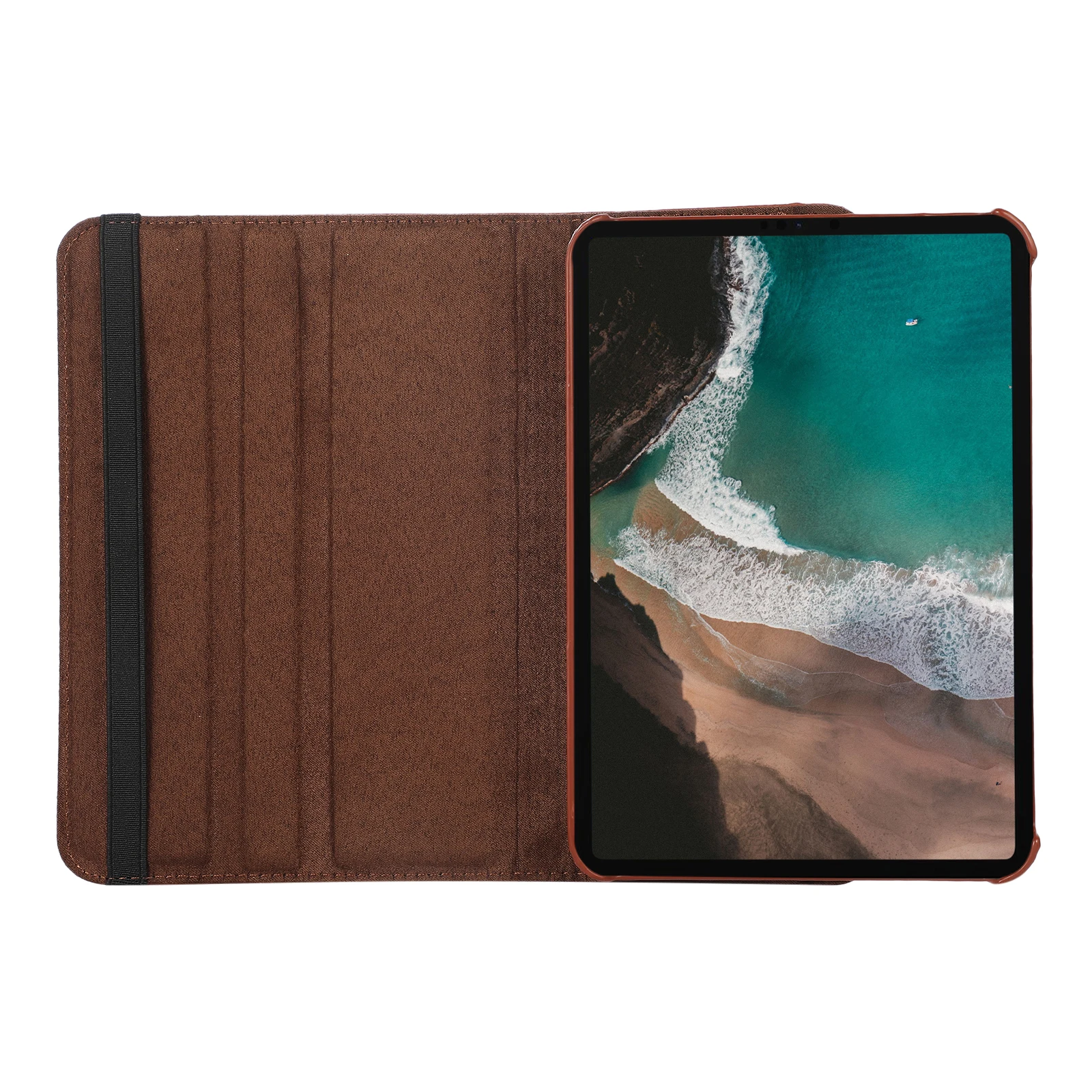 360° Rotating PU Leather Tablet Case with Full Protection and Versatile Stand