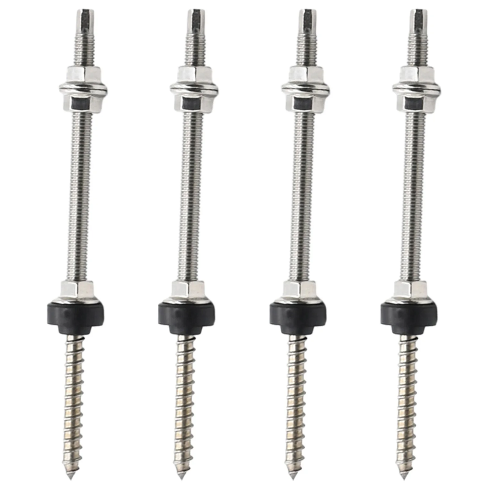 

Superior Quality 304 Stainless Steel Hanger Bolt Set for Solar Roofing & Photovoltaic Systems Durable and Rust Proof