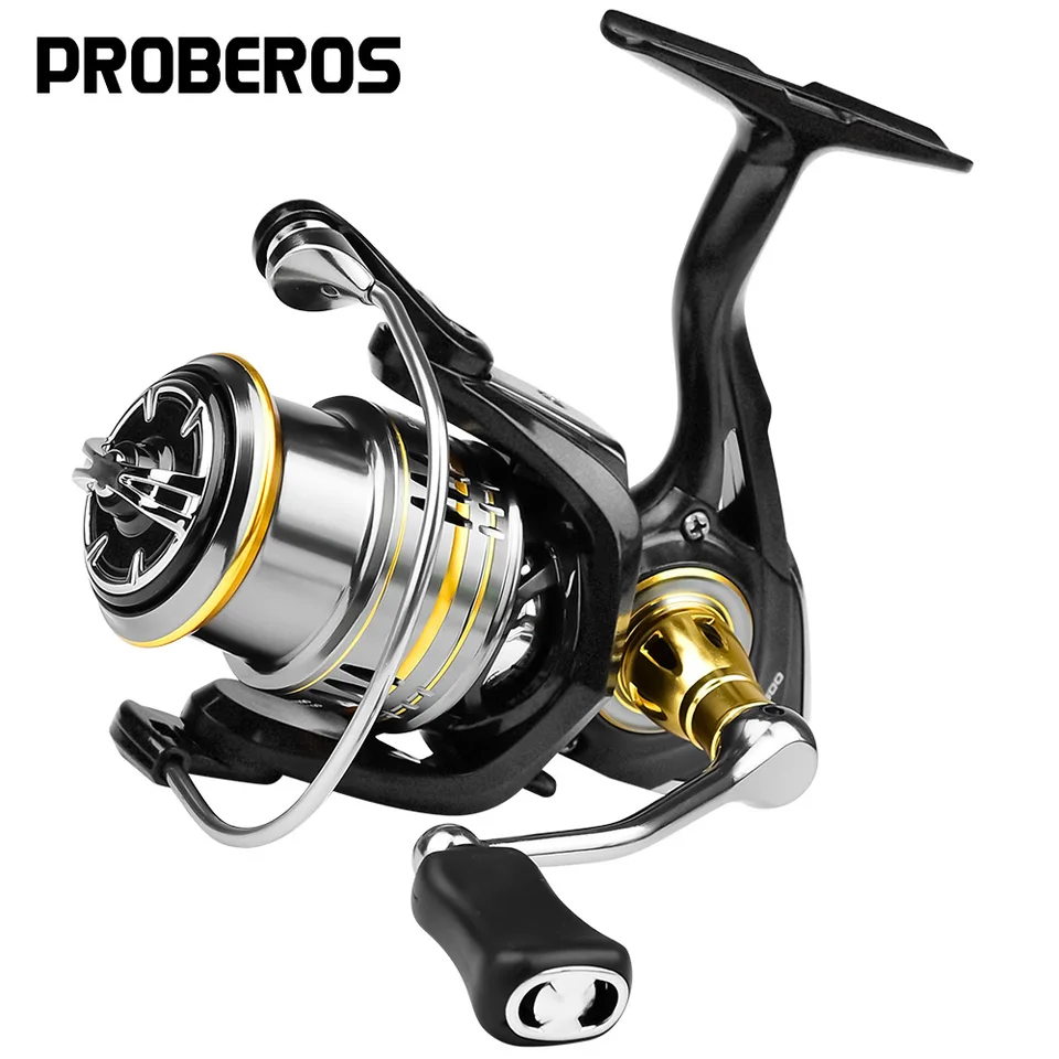 PROBEROS スピニングリール Proberos-釣り用スピニングリール、釣りホイール、超軽量金属