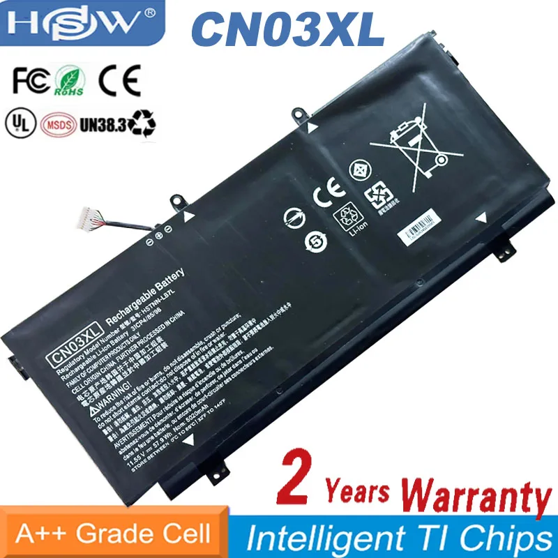 

SH03XL CN03XL 859026-421 859356-855 HSTNN-LB7L TPN-Q178 Battery For HP Spectre X360 13-AB001 13-AB002 AC033DX 5000mAh