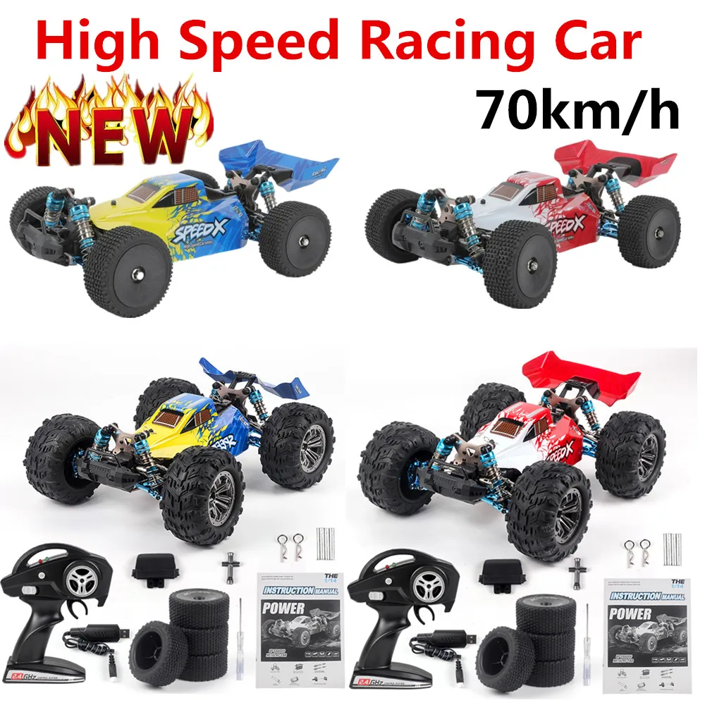 

1/14 RTR Brushless Offroad RC Buggy Fast Race Cars 70KM/H High Speed Racing Remote Control Car 4WD Off-Road Drift RC Truck