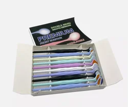 10 - Pack Premium Dental Mouth Mirrors - Single & Double Sided, Front Surface Exam Reflector, Autoclavable Dentist Tool (Double Sided Mixed)