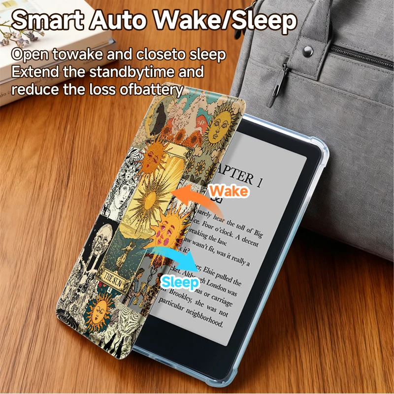 Universal Shockproof Kindle Case with Sleep/Wake Feature - Full Protection