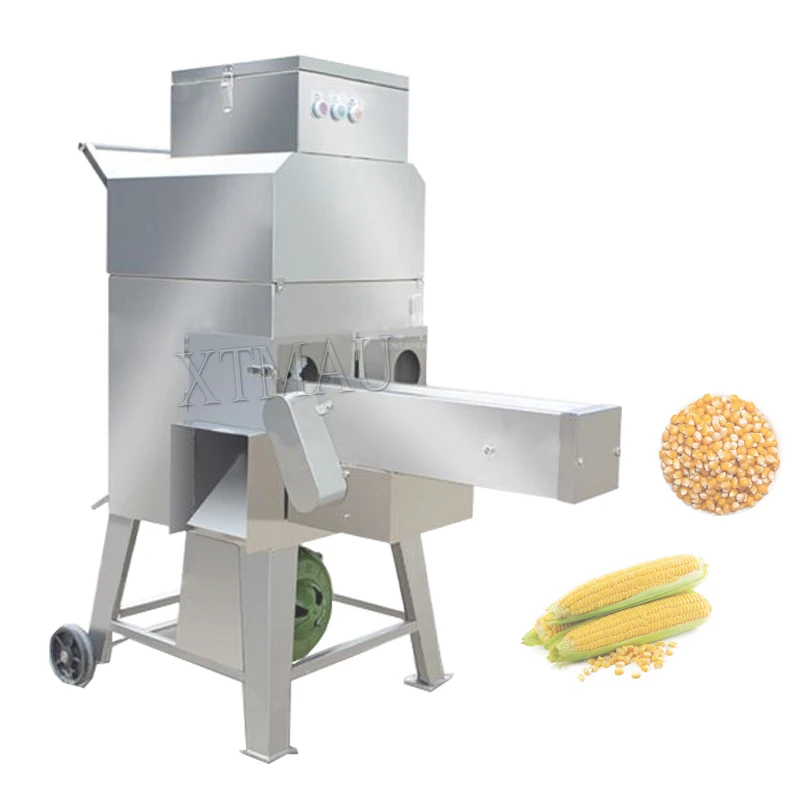 

Stainless Steel Fresh Corn Shelling Machine High Efficient Fresh Maize Sheller High Productivity Sweet Corn Thresher