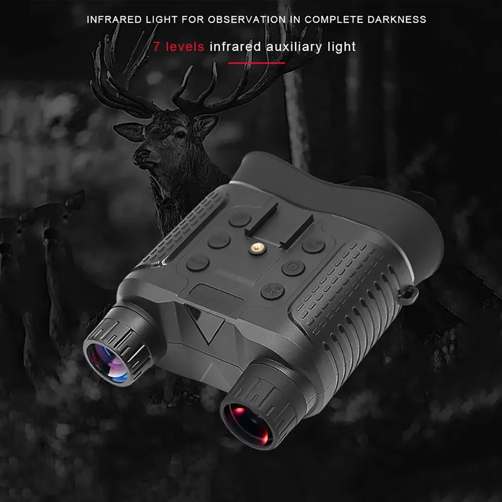 NV8160 Night Vision Binoculars 1080P NV8000 Digital Infrared Hunting Telescope with Helmet Mounting Bracket Adapters 2