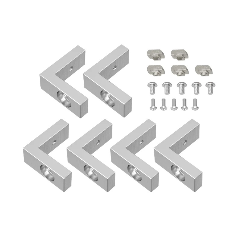 3D Printer Parts Ender3 /Cr10 X/Y Axis Upgrade Kit  Linear Rails Fixed Fittings L Type - 4
