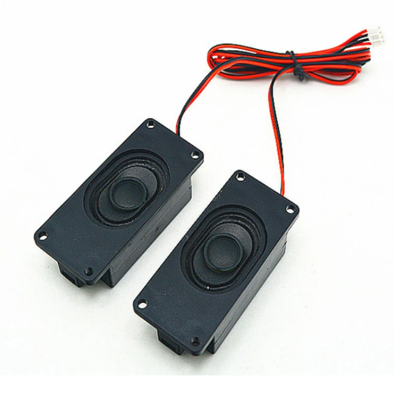 Sotamia 2Pcs Mini Altoparlante Audio Portatile Driver 8 Ohm 2W Altoparlante Fai Da Te Pubblicità Pc Tv Computer Altoparlante Per Home Theater