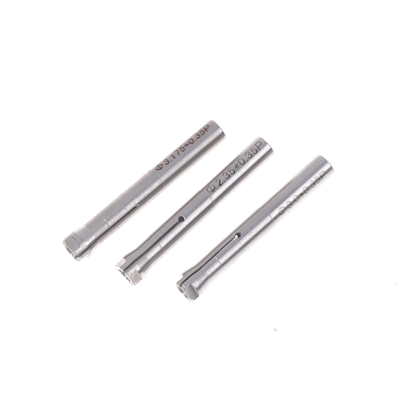 새로운 전자식 연삭기 클램핑 조각 척 감속기 콜릿 어댑터 드릴 컨버터 2.35mm 3.0mm 3.175mm 액세서리