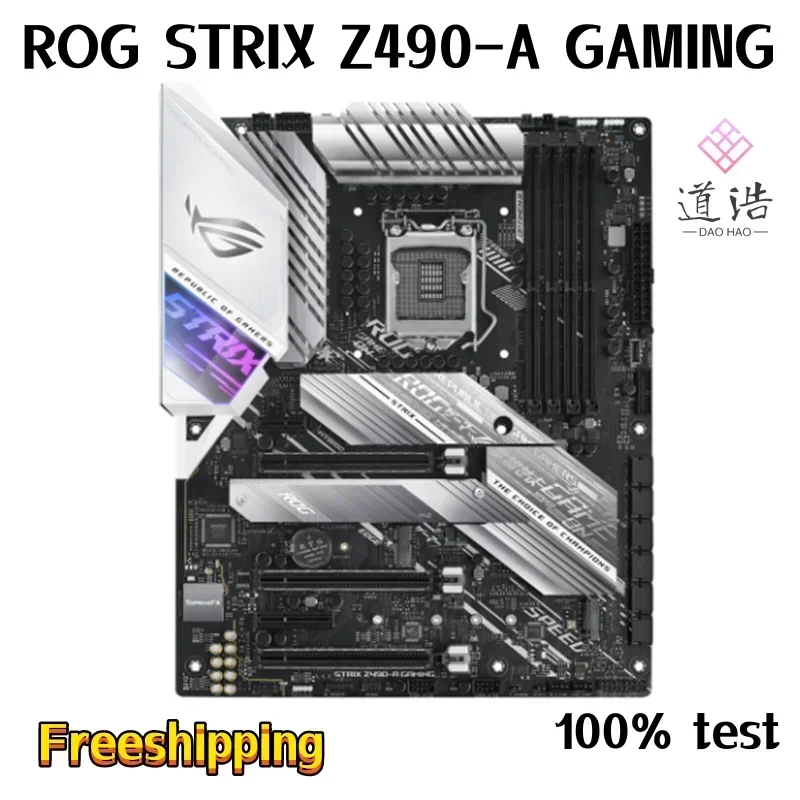 For ROG STRIX Z490-A GAMING Motherboard 128GB PCI-E3.0 HDMI M.2 LGA 1200 DDR4 ATX Z490 Mainboard 4 For ROG STRIX Z490-A GAMING Motherboard 128GB PCI-E3.0 HDMI M.2 LGA 1200 DDR4 ATX Z490 Mainboard - Image 2