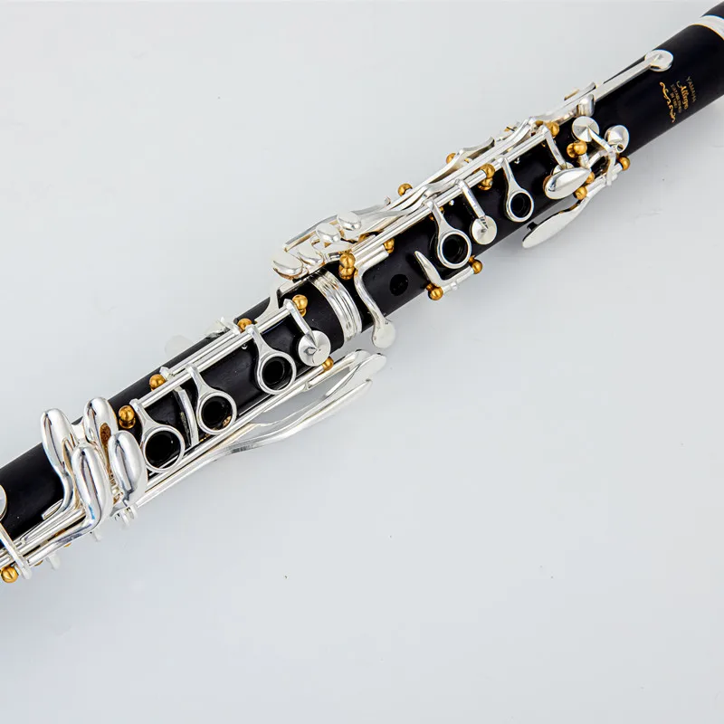 Japan Professional Wood Bakelite Tube Bb Clarinet Musical Instruments Clarinet With Case