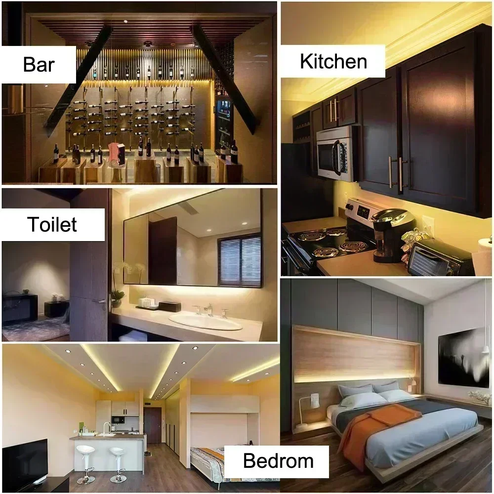 유연한 RGB LED 스트립, 480LED, 784LED, 840LED, DC 12V, 24V, CCT, RGBCCT, RGBW, RGBWW, 따뜻한 백색, NW, 피타 LED 조명 스트립, 5-10m