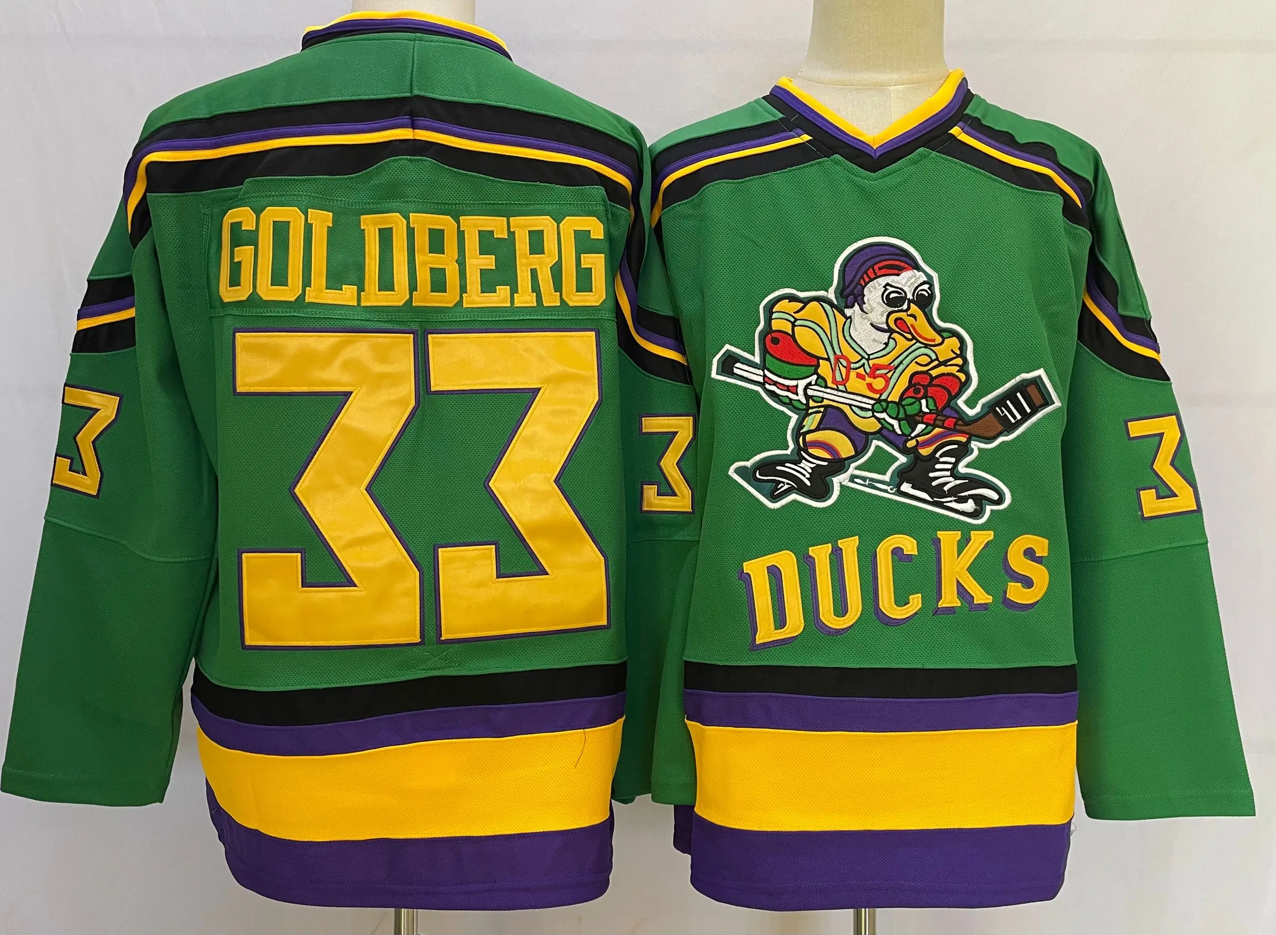 Greg goldberg mighty ducks jersey Clearance