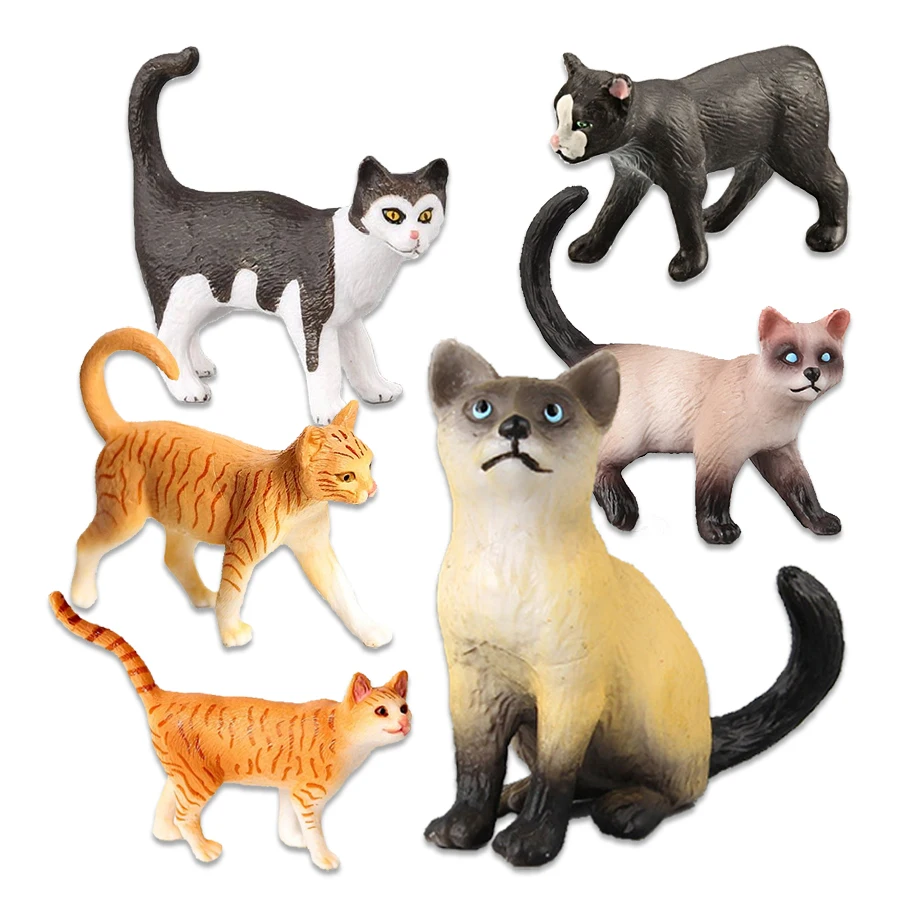 Figurines Céramique Cat Figurines Miniature Cat Figurines Cat Statue