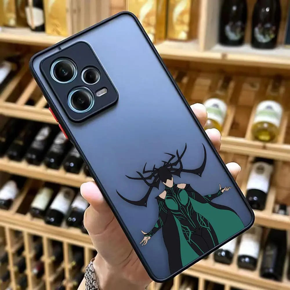 thumbnail image 1 of Matte Case for Redmi NOTE 12 11 10 11S 10S 9 9S 8 7 6 5 4 3 PRO PLUS 4G 5G Case Funda Coque Shell Marvel Avengers Heros Faceless, 1 of 5
