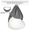 OTAUTAU 1/2pc Sofas Cover Without Filler Removable Lazy Sofa Inner Liner Washable Replacement Bean Bag Insert Pouf Beanbag 3