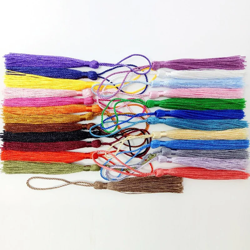 30 Pcs Mixed Color Floss Bookmark Tassels Classic Assortment With Cord  Loops - AliExpress