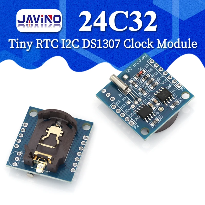 I2C-RTC-DS1307-AT24C32-Real-Time-Clock-Module-for-Arduino-51-AVR-ARM ...
