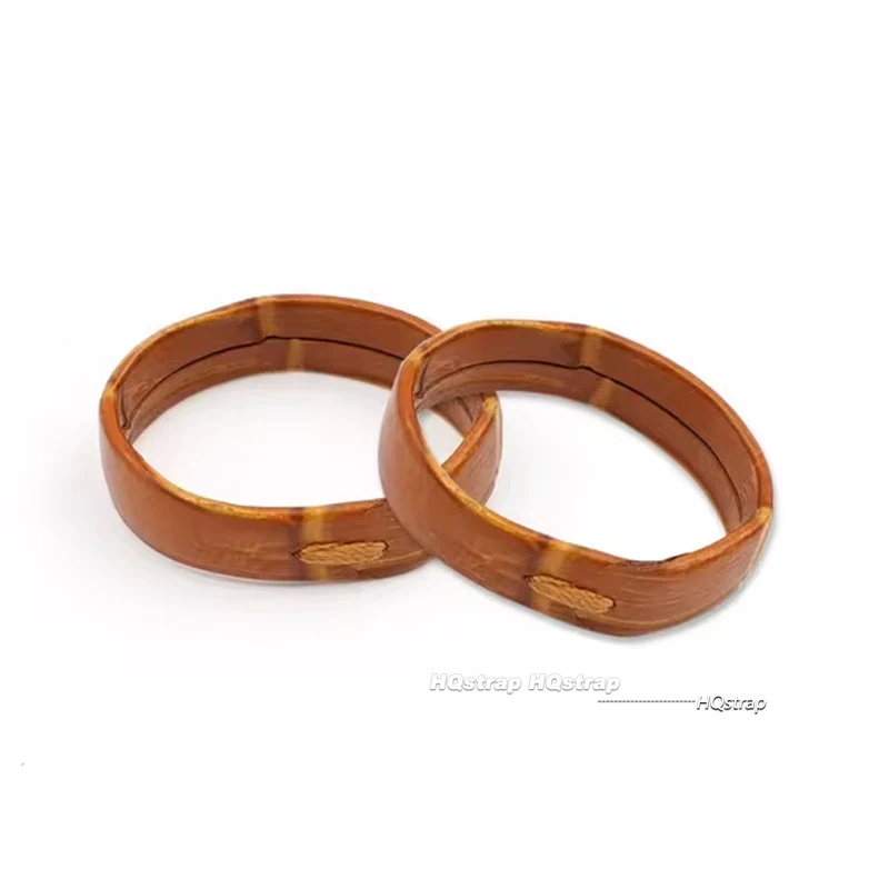 Leather Watch Band Keeper Strap - Adjustable Loop Retainer
