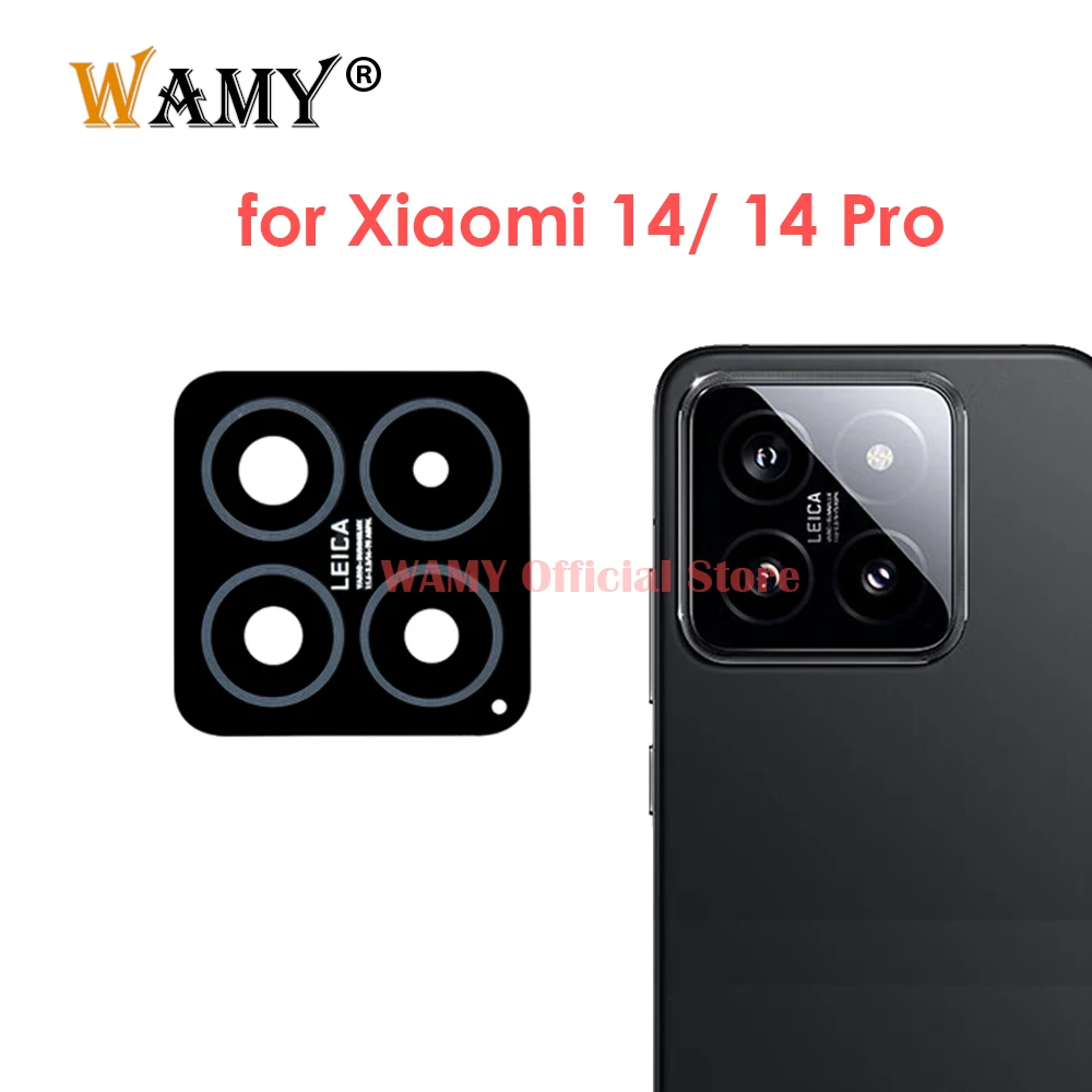 

Новая запасная стеклянная линза задней камеры для Xiaomi 14 / 14 Pro 23127PN0CC с наклейкой
