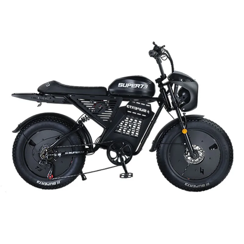 Электрический горный велосипед Super 73 Rx Black Warrior Snowmobile Off Road Electric Mountain Bike