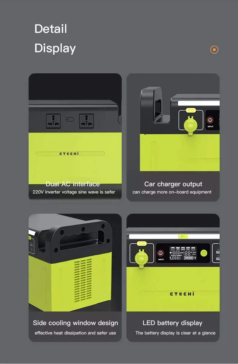 Portable Charging Station for Camping