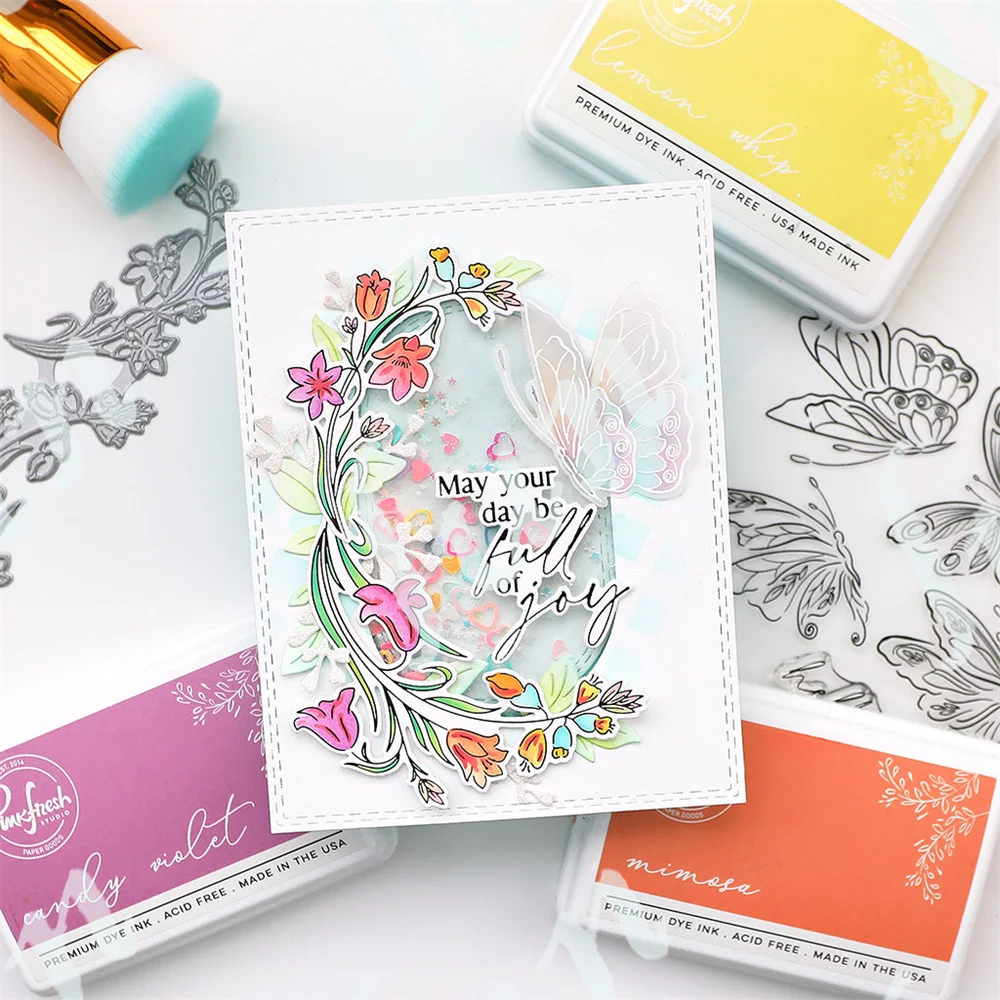 나비 블리스 금속 절단 다이 스크랩북 스탬프 용 스텐실 프레스 플레이트 장식 엠보싱 컷 다이 DIY 종이 카드