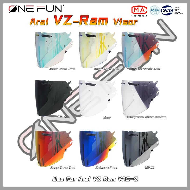 For Arai VZ-RAM RAM-X SZ-R VAS-Z 3/4 Photochromic Helmet Lens Mask Shield 5