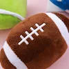 1Pc Pet Plush Sound-Making Toy New Ball Dog and Cat Toys Football Rugby Interactive Puppy Training Toys Boredom - Pet Supplies 5